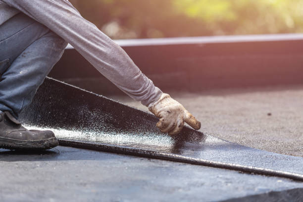 Professional Basement Waterproofing technician working in Owens Cross Roads, AL